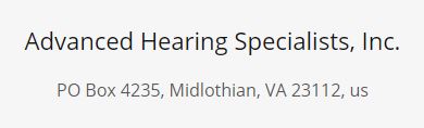 Advanced Hearing Specialists, Inc.