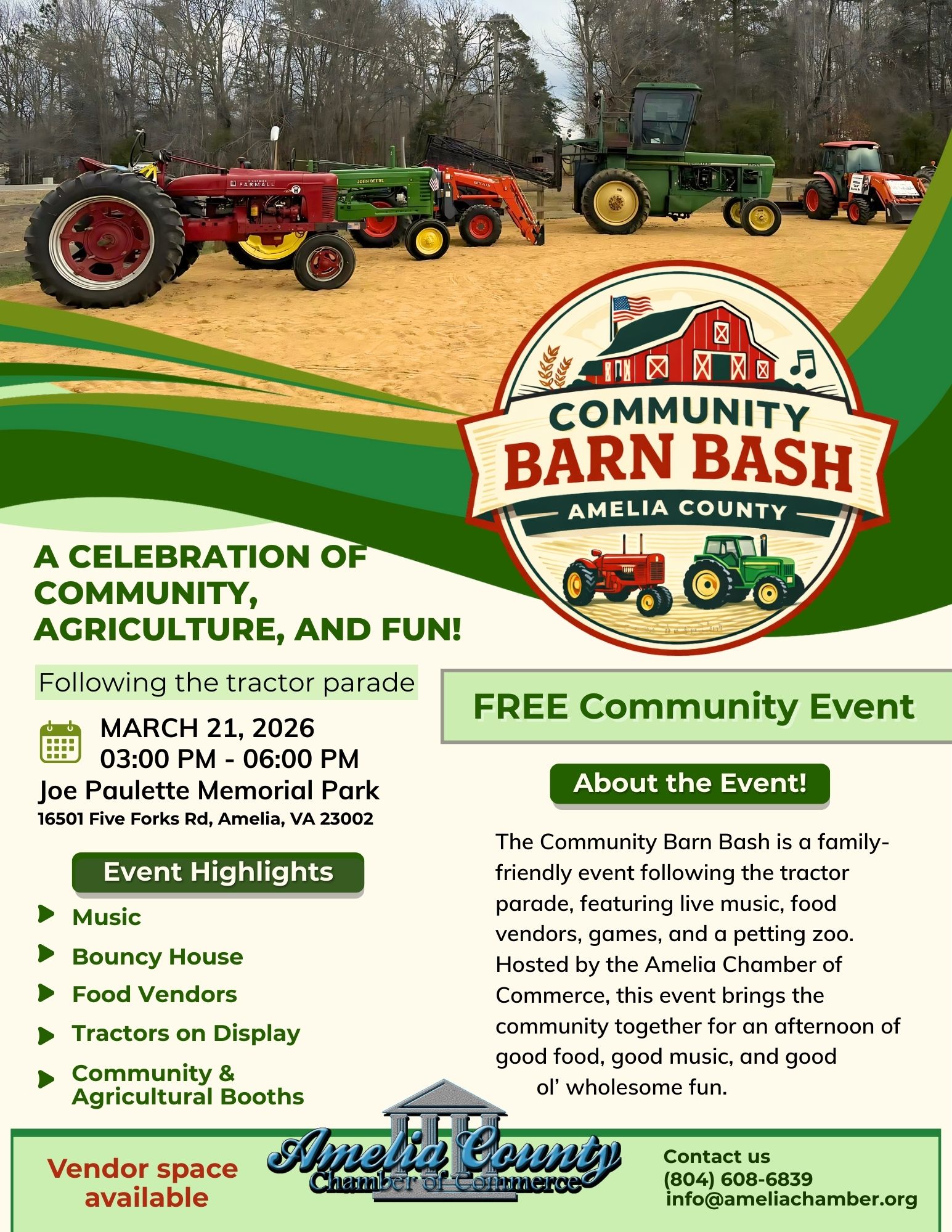 Amelia County Community Barn Bash