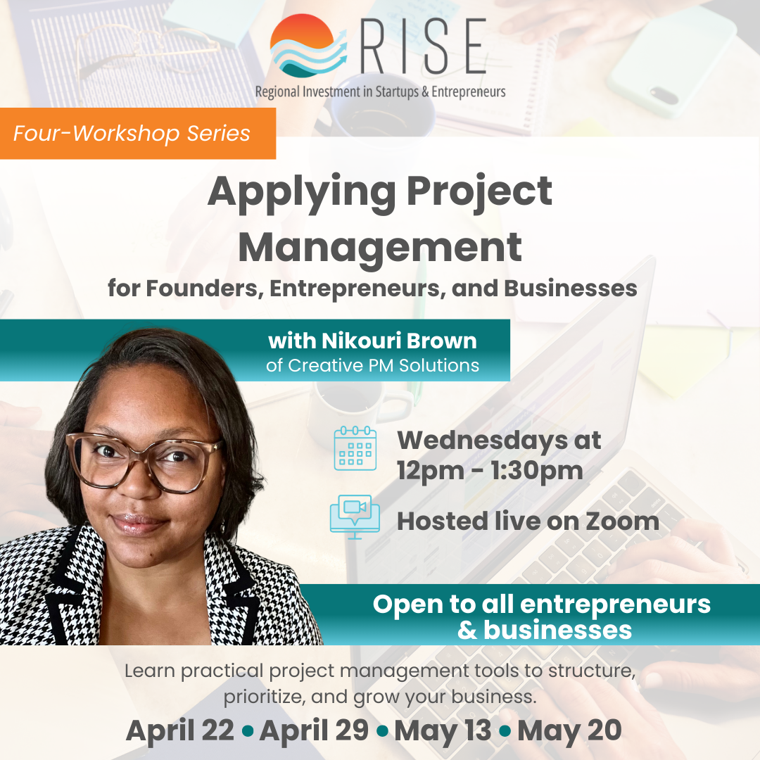 Applying Project Management: Four-Part Virtual Workshop Series